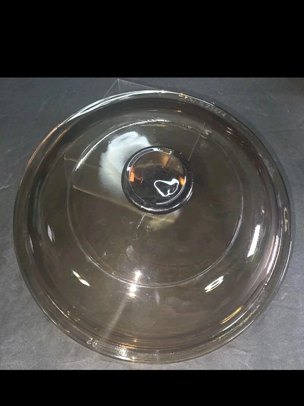 Visions By Corning 1 Liter Saucepan W Lid Amber Glass Made In The USA EUC